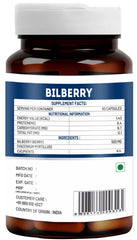 Vitawin Bilberry For Healthy Vision & Eye Care, Ultimate Health & Nutrition Supplements, Helps To Support Healthy Eye Function 500mg | 60 Veg Capsules 100gm 0.2lbs
