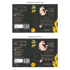 Chayam Sleep & Immunity Combo Pack Of 2 X 20 Tea Bags - Magical Cinnamon + Chamomile Exotica Tea | Rich In Antioxidants, Low Caffeine