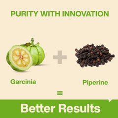 Myfitfuel Garcinia Cambogia Extract Hca 65% 1500mg, With Piperine 95%, Helps Manage Body Weight, Boost Metabolism & Control Food Cravings | 90 Capsules 100gm 0.2lbs