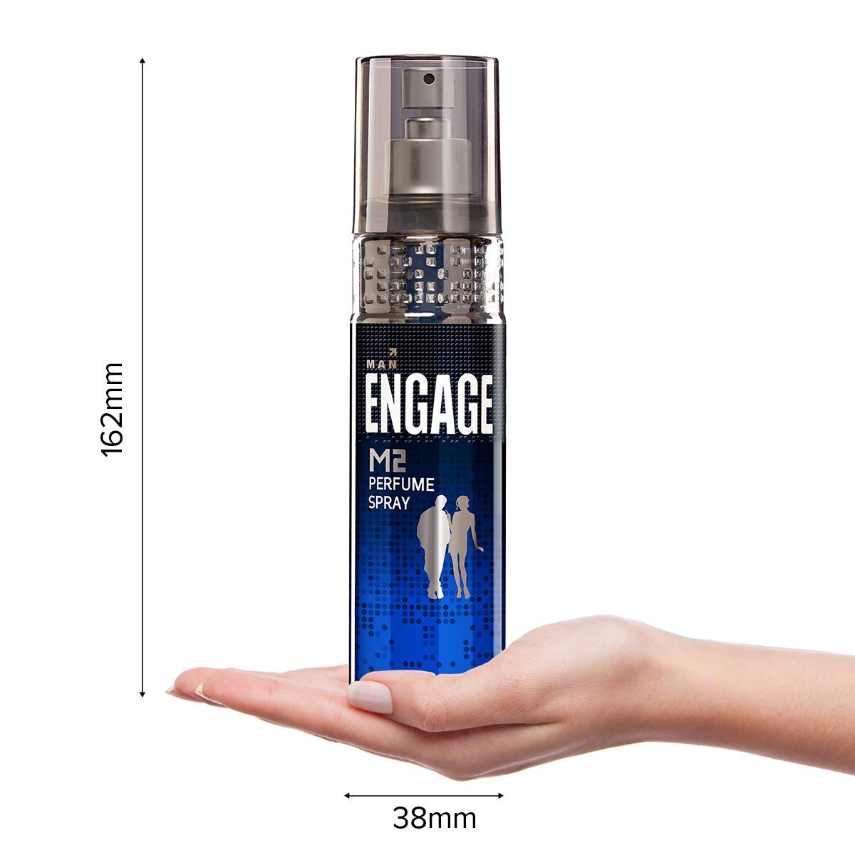 Engage M2 Perfume For Men | Citrus & Lavender | Long Lasting Fragrance Scent Skin Friendly Perfume 120ml 4 Fl.oz.