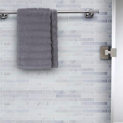 Maspar 100% Cotton Casper Hand Towel 500 Gsm (Grey) - 2 Pcs
