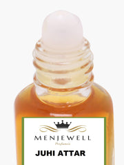 Menjewell Juhi Attar Perfume 5ml 0.17 Fl.oz. Unisex Fragrance | Long Lasting | Alcohol Free