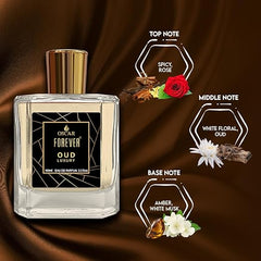 Oscar Forever Oud | Luxury Long Lasting Perfume For Men And Women | Oud Fragrance Eau De Parfum (edp) | 100 Ml 3.4 Fl.oz.