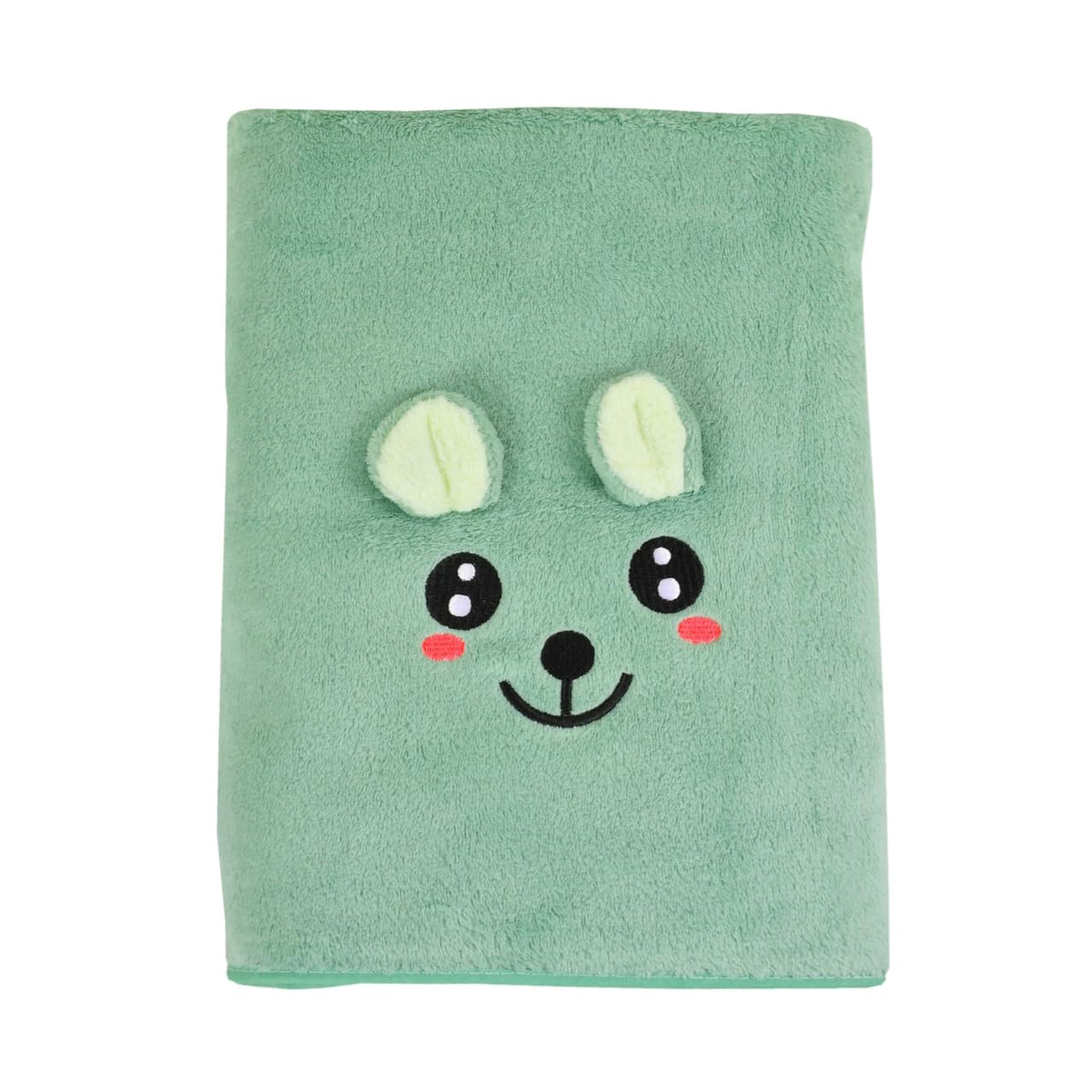 Hovent Microfiber Baby Bath Towel 400 Gsm | Large Size Super Absorbent Quality Baby Bath Towel (Green)