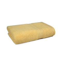 Mytrident Cotton Bath Towel 525 Gsm | For Men & Women Classic Towel 100% Cotton Bath Towel (Golden Haze)