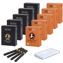 Royal Swag Ayurvedic Herbal Cigarette Regular, Frutta Flavoured 200 Sticks 100% No Nicotine & No Tobacco - Smoking Cessation Non Addictive | Pack Of 200