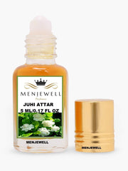 Menjewell Juhi Attar Perfume 5ml 0.17 Fl.oz. Unisex Fragrance | Long Lasting | Alcohol Free