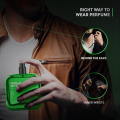 Wild Stone Forest Spice Eau De Perfume For Men 100ml 3.4 Fl.oz. | Woody & Spicy | Long Lasting Fragrance