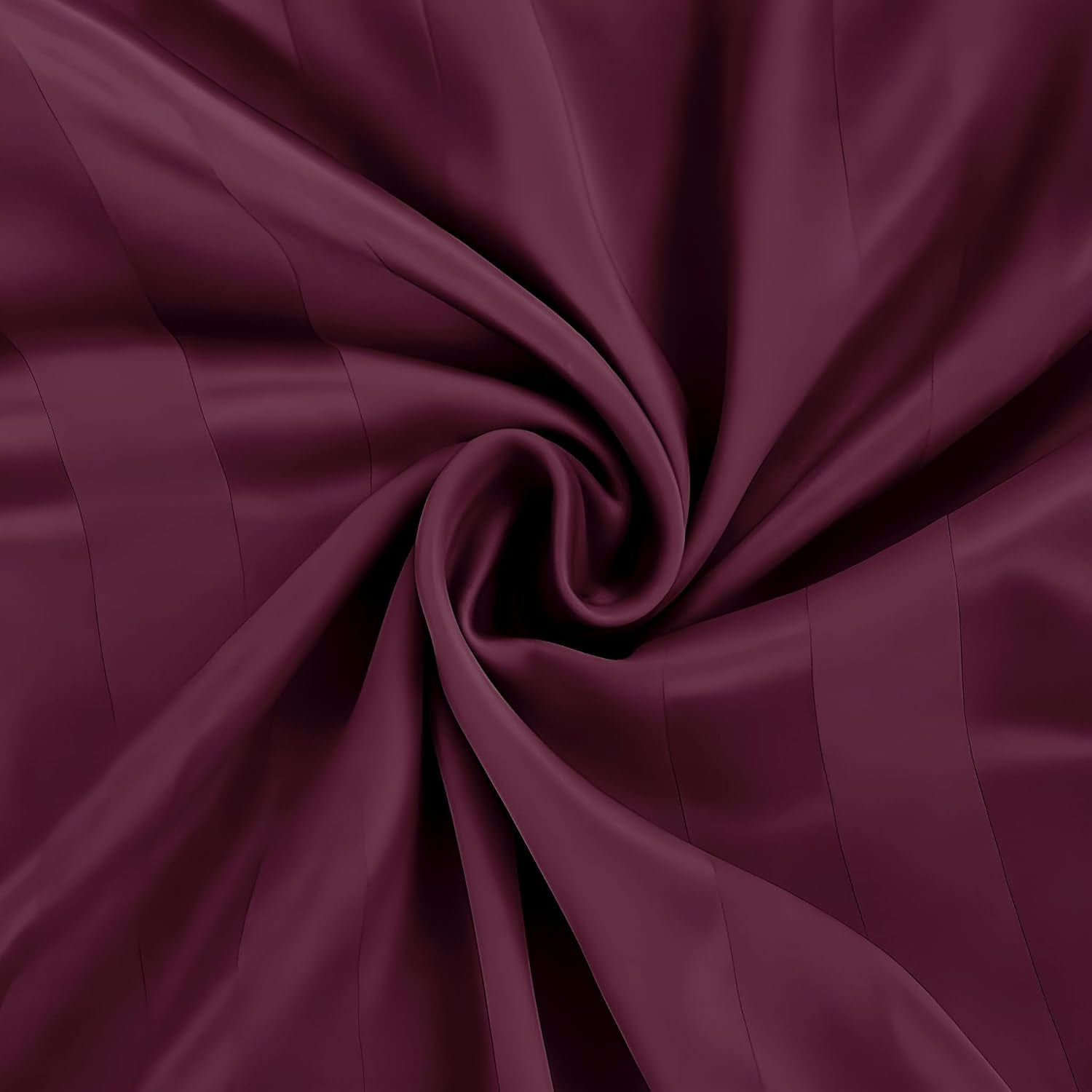 Elastic Fitted Bedsheet For Queen Size With 2 Pillow Covers | 60 X 78 Inches, Wine - Soft & Comfortable Ideal For Guest Room, Hotel