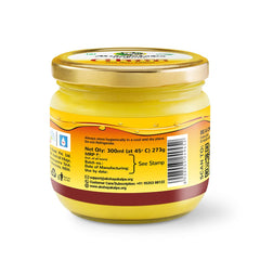 Organic Desi Cow Ghee By Akshayakalpa Organic | Rich In Vitamins A, D & K Healthy Desi Ghee Good For Boosts Energy | (300ml) 10.1 Ounce | Jar Pack