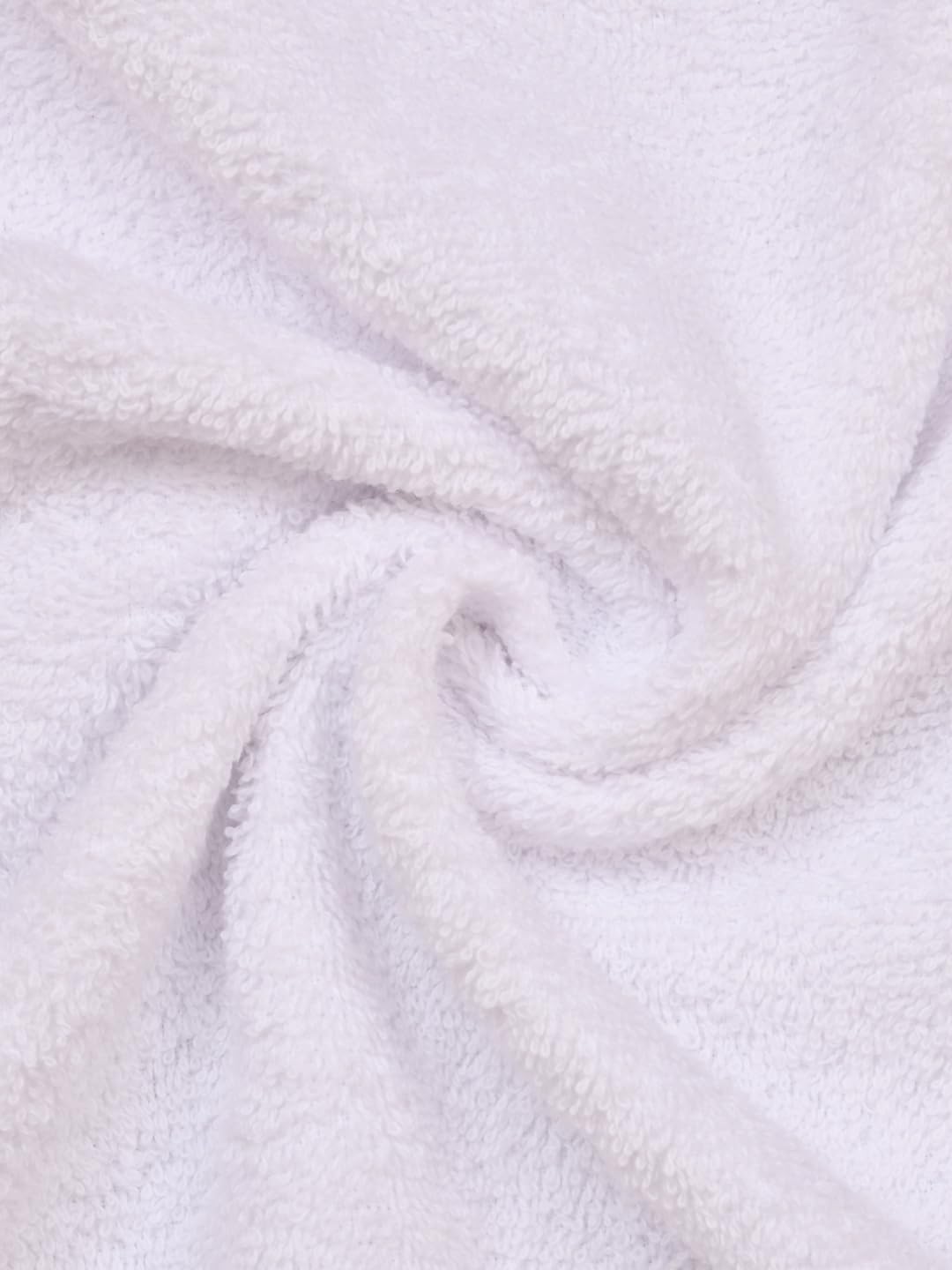 Bombay Dyeing Tulip 100% Cotton Large Size Bath Towel 500 Gsm (White)