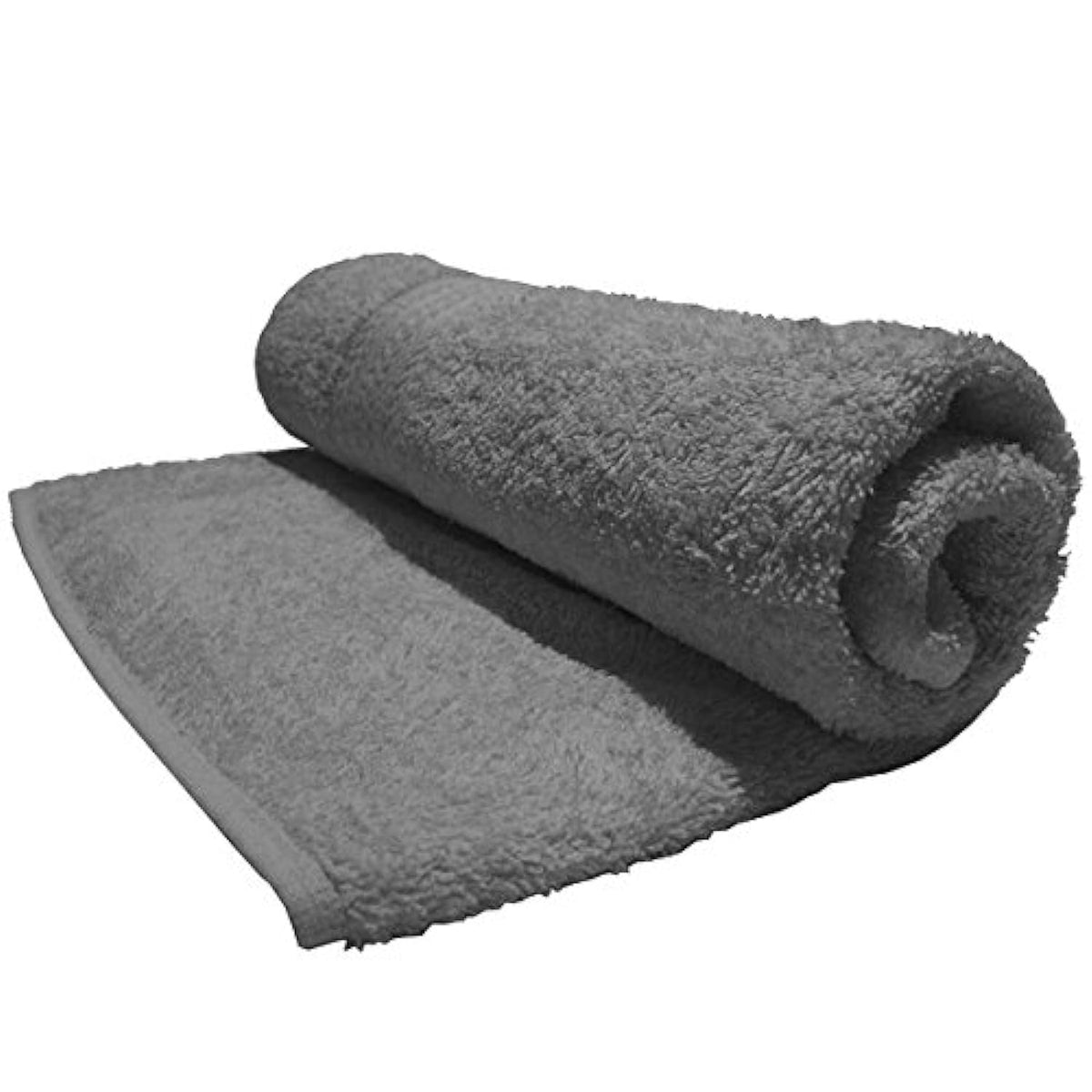 Bombay Dyeing Tulip Plain Dyed Cotton Bath Towel 450 Gsm - Charcoal