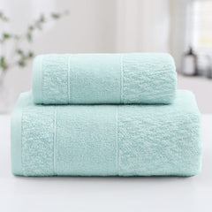 Spread Spain Cotton Small Hand Towel 200 Gsm | Ultra Soft Super Absorbent & Antibacterial Bath Towel (Green)
