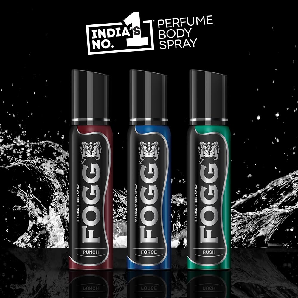 Fogg Punch No Gas Deodorant For Men | Long-lasting Perfume Body Spray 150 Ml 5 Fl.oz.