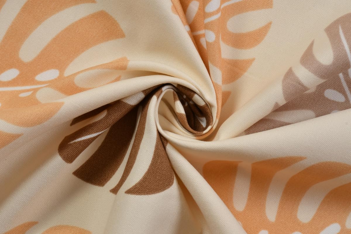 Premium Cotton Flat Double Bedsheets With 2 King Size Pillow Covers - 90x90 Inches, Beige | Ultra Soft 200 Thread Count - Super Soft Brushed Glace Cotton Bedsheet