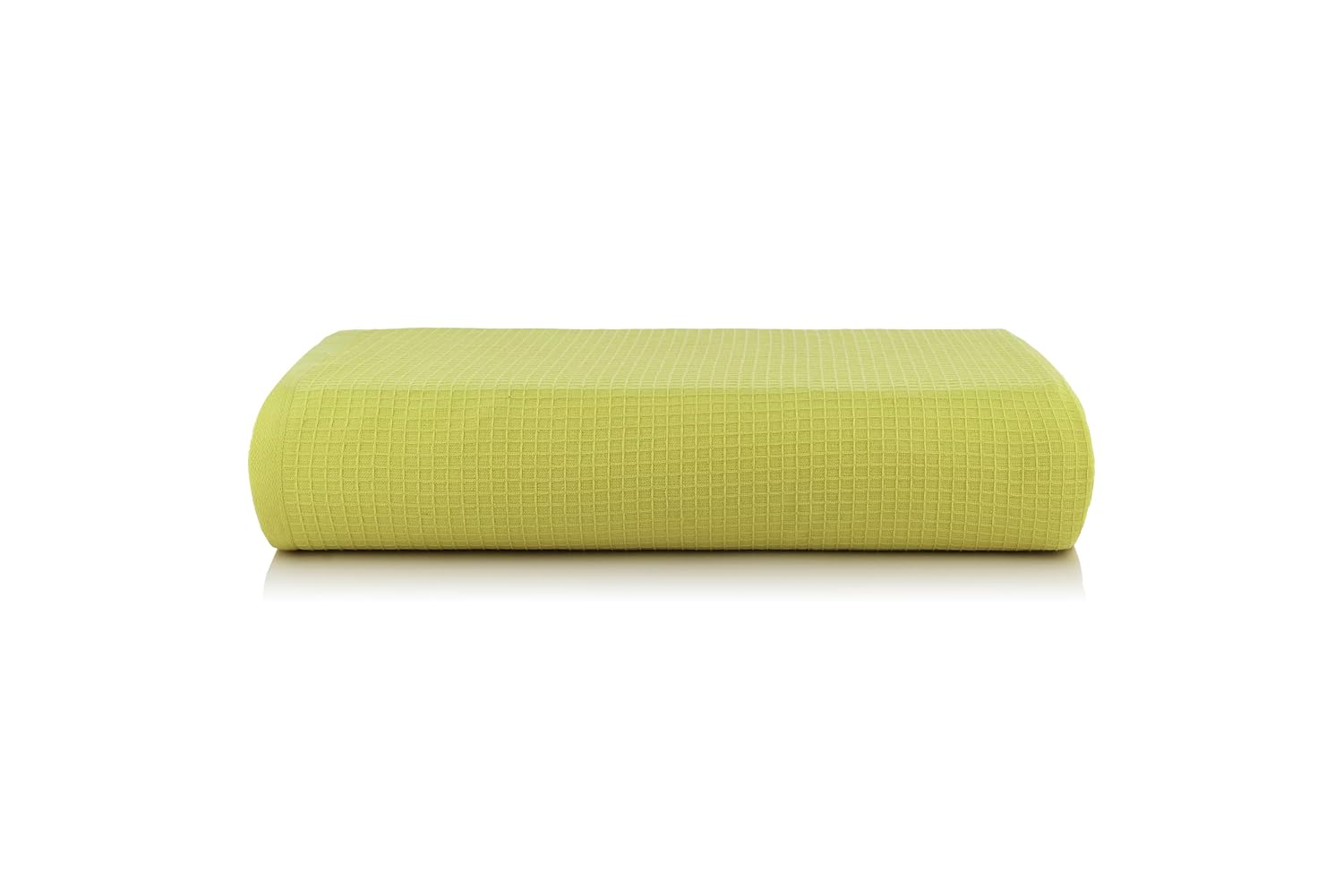 Casa Copenhagen Egyptian Cotton Exotic Hand Towel 400 Gsm (Wf Lime Green)- 2 Pcs