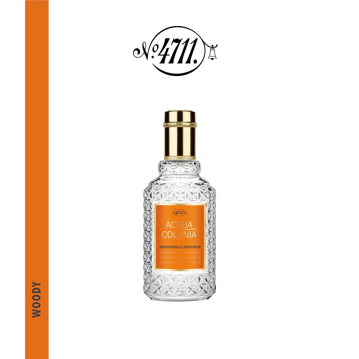 4711 Acqua Colonia Mandarine & Cardamom Eau De Cologne 170ml 5.7 Fl.oz. | Perfect Gift For Men & Women