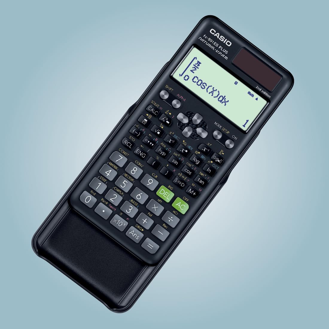 Casio Fx-991es Plus-2nd Edition Scientific Calculator | 3-years Warranty By Manufacturer | Basic Trigonometrical & Statistics Functions