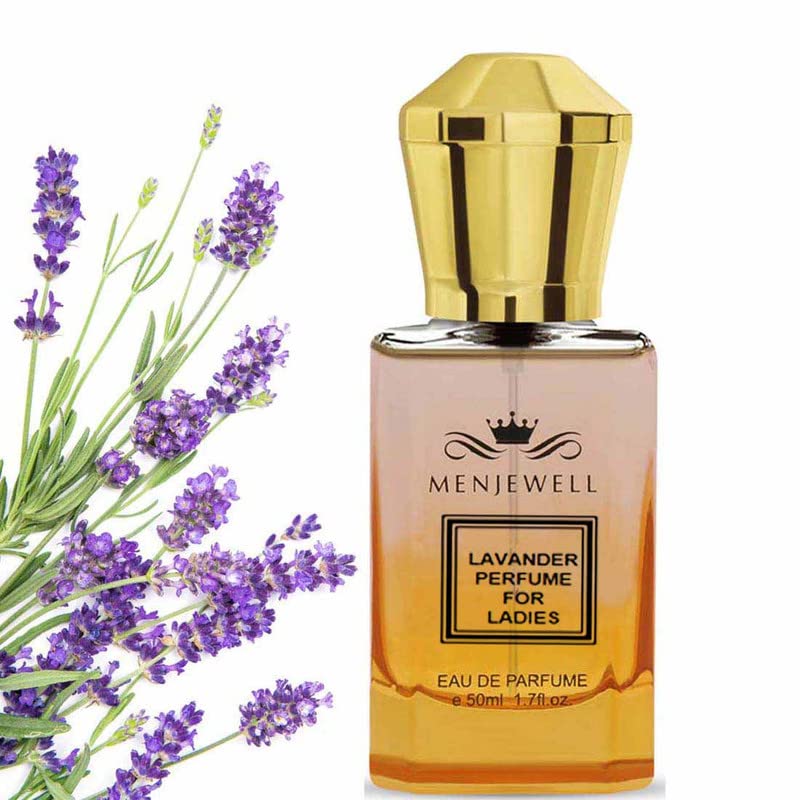 Menjewell Himalayan Champa + Lavender Eau De Parfum 50ml 1.7 Fl.oz. Each Pack Of 2 Long Lasting | Perfume For Ladies