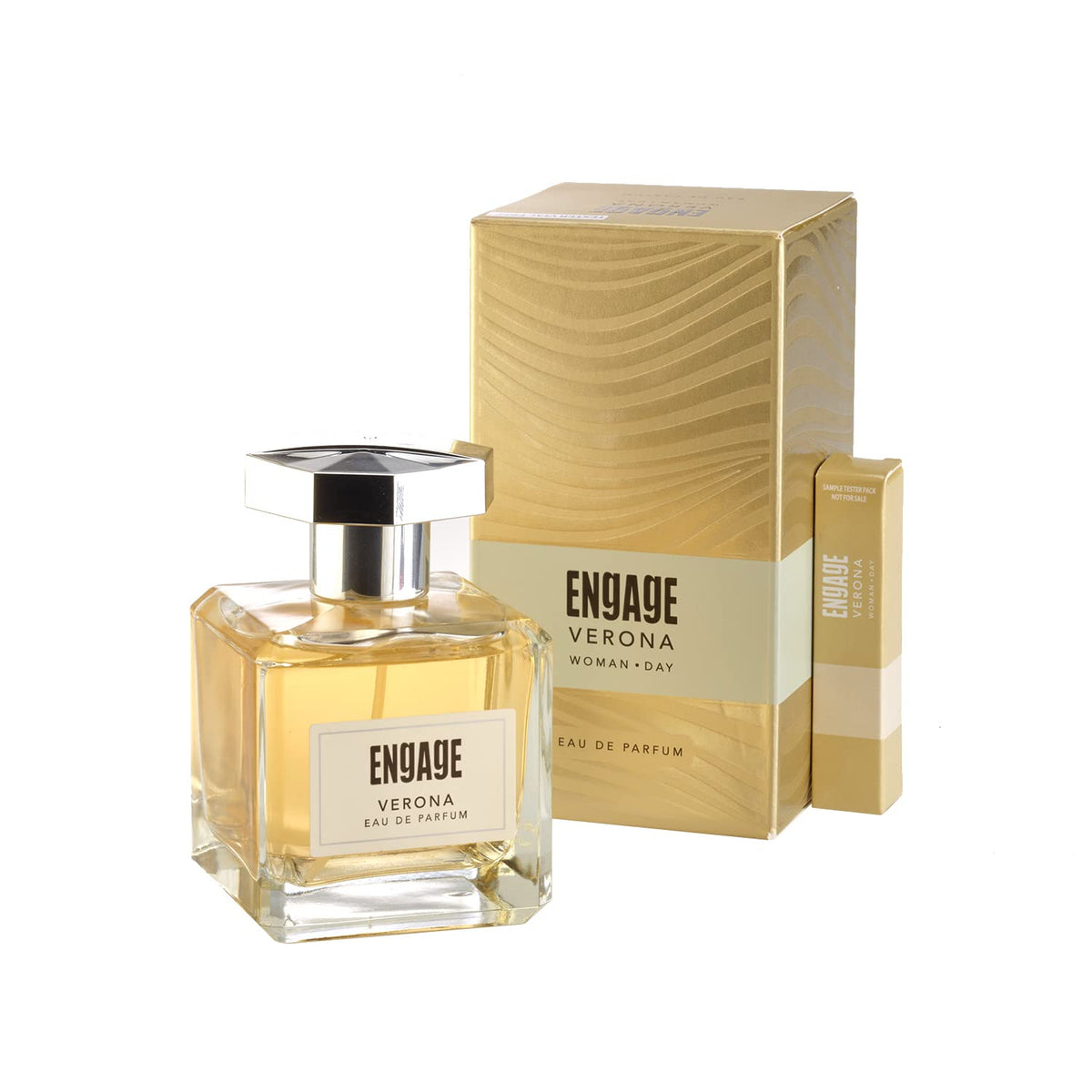 Engage Verona Eau De Parfum For Women , Long Lasting Perfume , Citrus & Fruity Fragrance , For Everyday Use , Gifts For Women , Free Tester With Pack