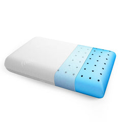 Ultimate Deep Sleep Pillow, Memory Foam Pillow, White, King Size - 4 Inch | Orthopedic Grade Gel Memory Foam For Neck & Shoulder Pain Relief, Includes Bamboo Pillow Cover - Pack Of 1