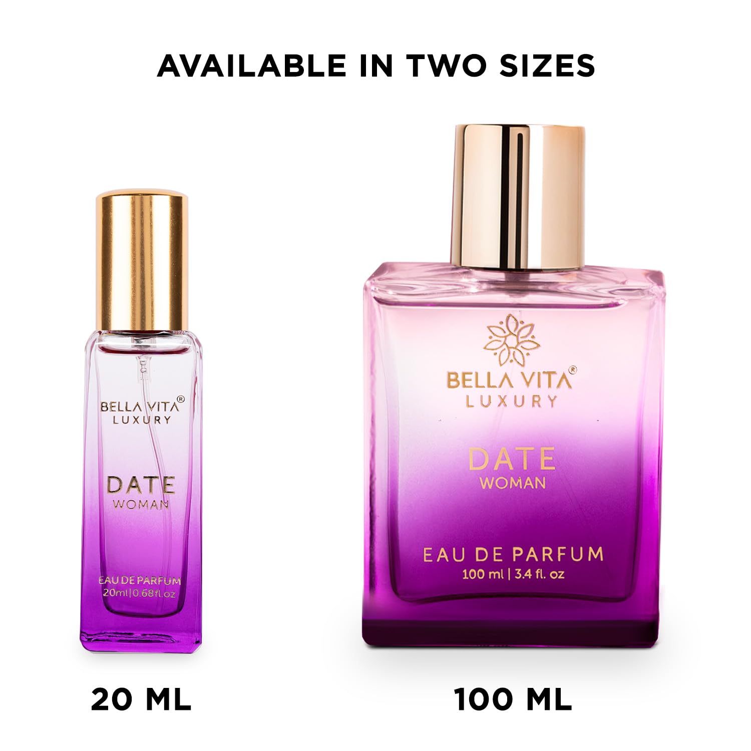 Bella Vita Luxury Date Woman Eau De Parfum 20ml 0.68 Fl.oz. Long Lasting | Gift For Wife