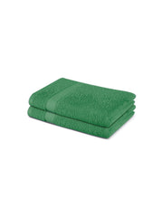 Himeya 100% Cotton Large Size Hand Towels 400 Gsm (Sea Green) - 2 Piece