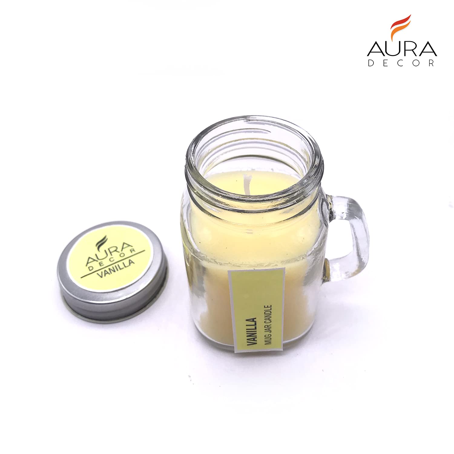 VANILLA FRAGRANCE MUG JAR CANDLE | BEST GIFT AROMA CANDLE | BURNING TIME 30 HOUR
