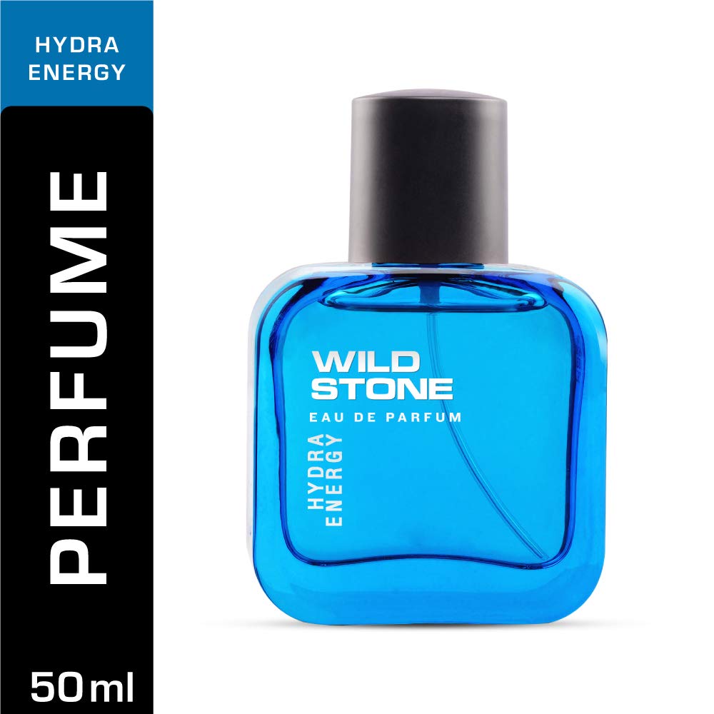 Wild Stone Hydra Energy EDP 100ml 3.4 Fl.oz. Pack Of 2 | For Men Body Spray Perfume | Long Lasting