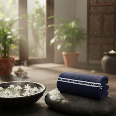 Lavone Premium Cotton Bath Towels 450 Gsm (Navy Blue) - Pack Of 1