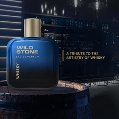 Wild Stone Whisky EDP Perfume For Men 100ml 3.4 Fl.oz. | Long Lasting |woody & Fruity Fragrance