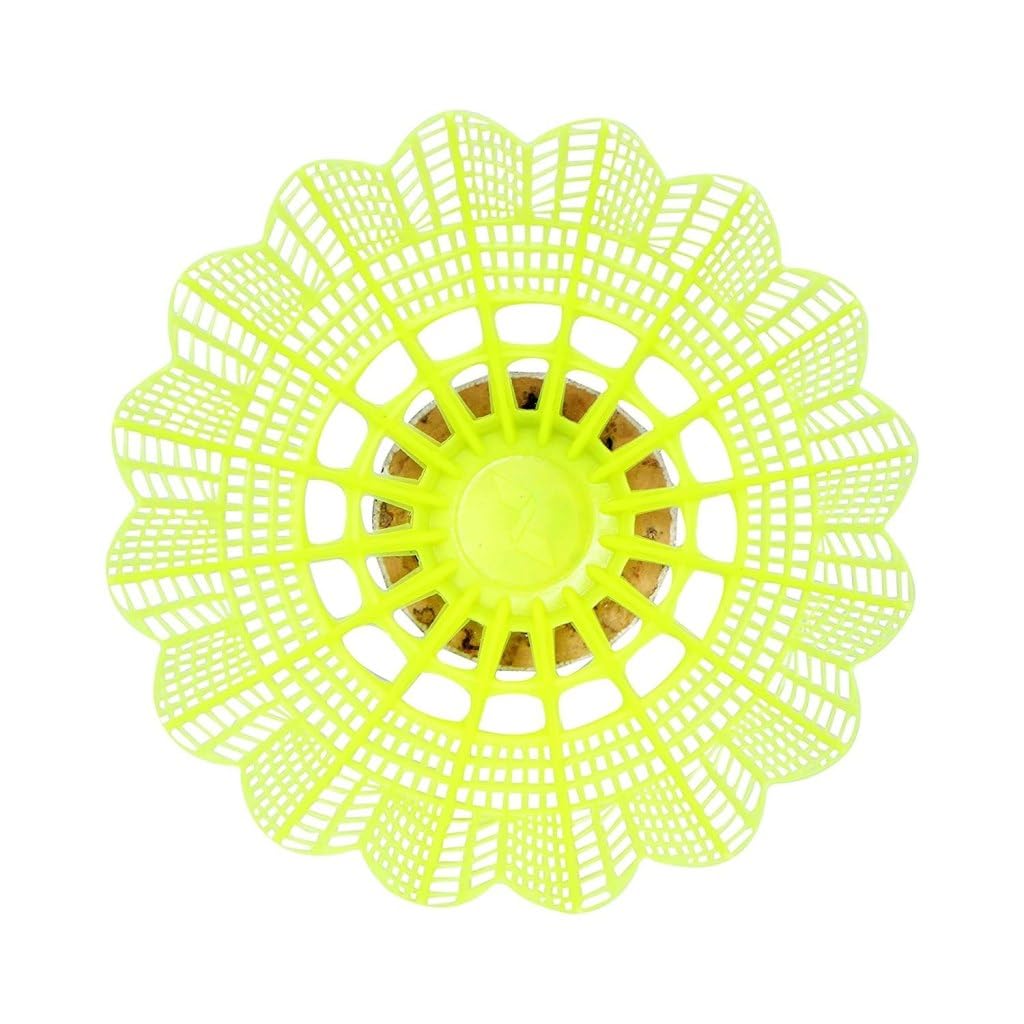 Yonex Mavis - 600 Nylon Badminton Shuttlecock , Fast Recovery | Yellow , Pack Of 6