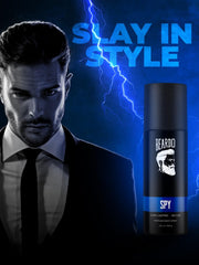 Beardo Spy Long Lasting Perfume Men Body Spray 120ml 4.0 Fl.oz.| Best Suited For Partywear