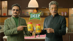 Premium Desi Ghee By Deep Classic | Good Source Of Vitamin A, Delicious, Healthy & Nutritious Homemade Desi Ghee | (1 Litr) 33.8 Ounce | Jar Pack