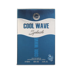 Arras Presents Cool Wave Eau De Parfum For Mens | Feel Aquatic & Oceanic 100ml 3.3 Fl.oz.