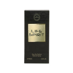 Arras Life Spirit Eau De Parfum 100ml 3.3 Fl.oz. For Men | Long Lasting Floral Frgrance | Perfect For Dailywear