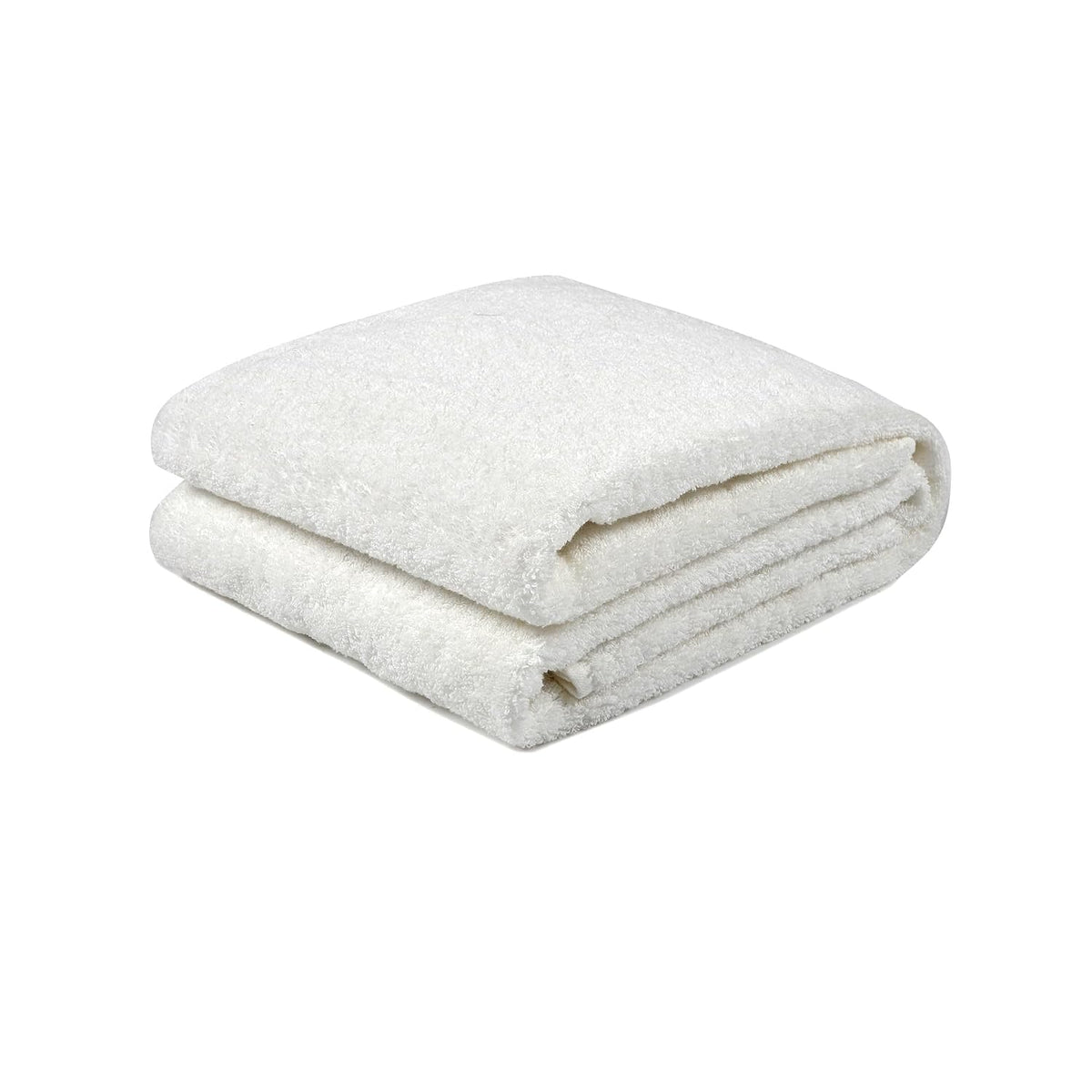 Sanglobal 100% Cotton Premium Soft Bath Towels 600 Gsm | Ultra Soft Turkish Style Ideal Towel For Gym (White)