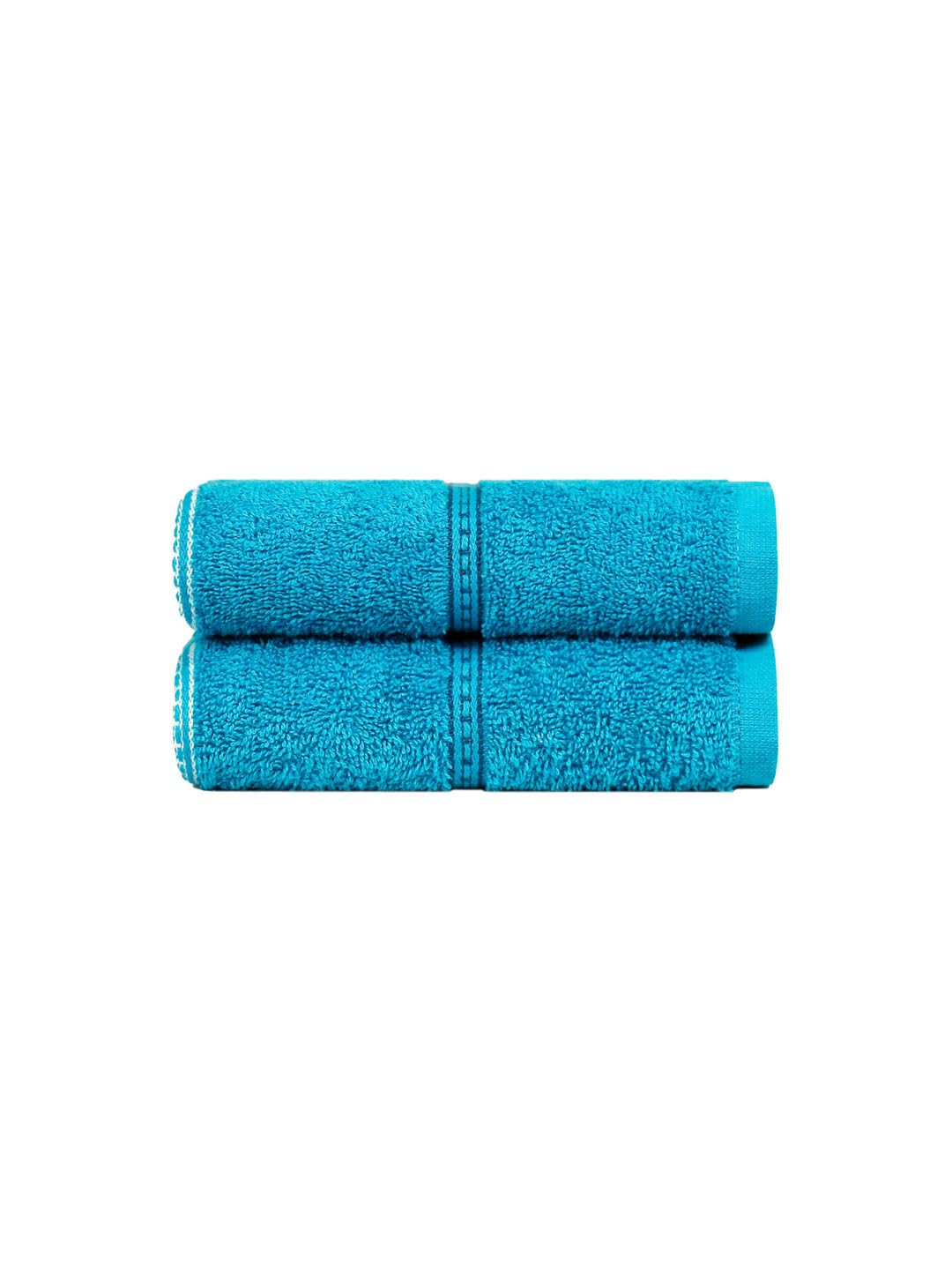 Mytrident Hand Towel Urban Comfort 400 Gsm | 100% Cotton Bath Towel (Tiffany Teal)- Pack Of 2