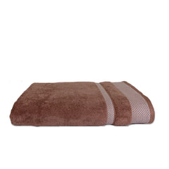 Spaces Hygro Cotton Bath Towel 600 Gsm | Dries You Quicker Blooms Softer When Washed Dries You Quicker (Light Brown)
