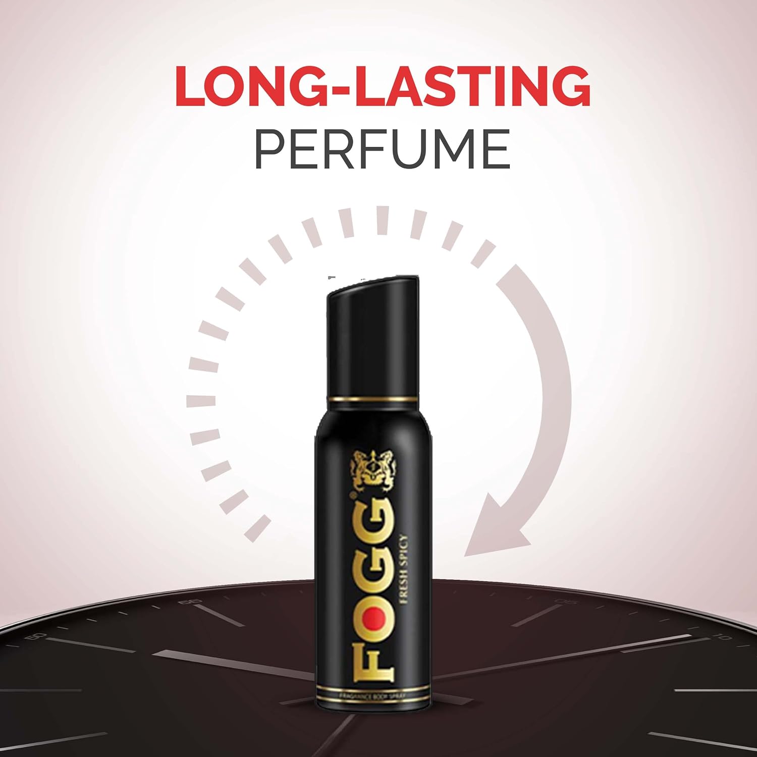 Fogg Fresh Deodorant Spicy Black Series For Men 120ml 4.0 Fl.oz. | Perfect For Travelling