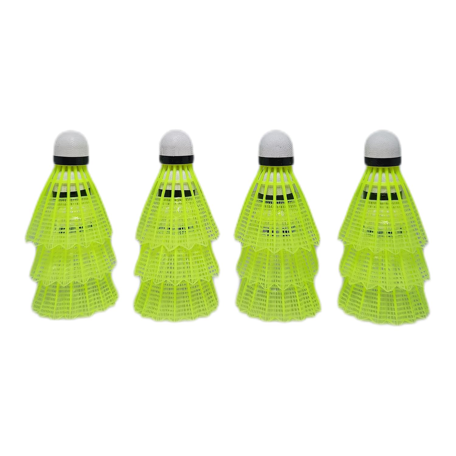 SYSO Group Star Nylon Badminton Shuttlecock , Ideal for Kids and Adults | Green , Pack Of 12