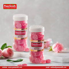 Paansmith Gulabo (Rose Candy) 220gm, | Candies For Kids & Adults | Jar Pack