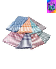 Nikshaya 100% Cotton Bath Towel 700 Gsm | Ultra-Soft, Quick-Dry Towels For Daily Use | Highly Absorbent & Durable | Set Of 4 (Multicolour)