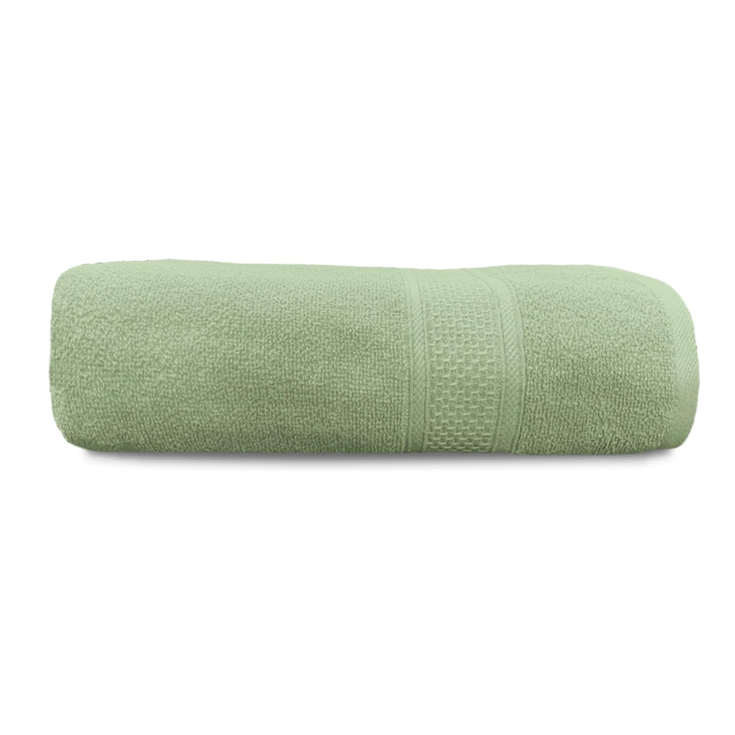 Luxe Home Cotton Bath Towel 600 Gsm | Quick Dry Large Size Bathroom Towels For Men & Women, Home, Kitchen, Gym, Spa (Green)