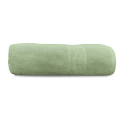 Luxe Home Cotton Bath Towel 600 Gsm | Quick Dry Large Size Bathroom Towels For Men & Women, Home, Kitchen, Gym, Spa (Green)