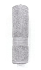 Bombay Dyeing Tulip Small Size Bath Towel 500 Gsm (Light Grey)