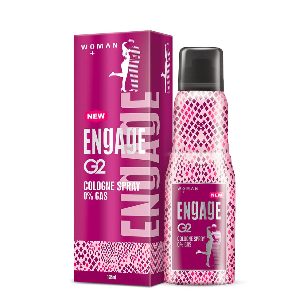 Engage Cologne G2 Perfume For Women, 135ml 4.5 Fl.oz. | Perfect For Dailywear