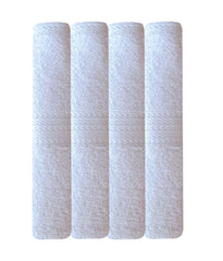 Akin Premium Cotton Bath Towels 2000 Gsm (Pack Of 4) - White