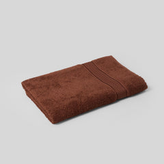 Kopa Quick Dry 100% Cotton Soft Terry Bath Towel 380 Gsm | Quick Dry 100% Cotton Super Absorbent, Lightweight (D'Ross) Bath Towel (Brown)