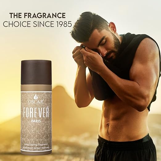 Oscar Forever Deodorant For Men | Chypre Floral Smell Men Deo | Everyday Body Deo For Men |150ml 5 Fl.oz. Each Pack Of 3